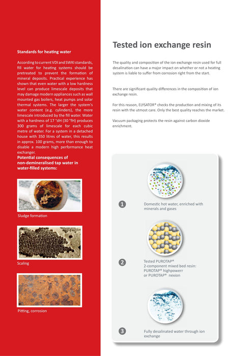 Discontinued - Purotap Nexion Resin Salt Limescale & Rust Remover ( pH Balancing ) - 12.5L , 25L