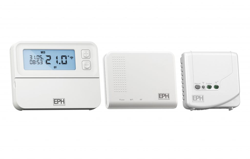 4 Zone Pack c/w CP4i, 2 x CP4 & CP4-HW  Ember PS Smart Heating Control Packs