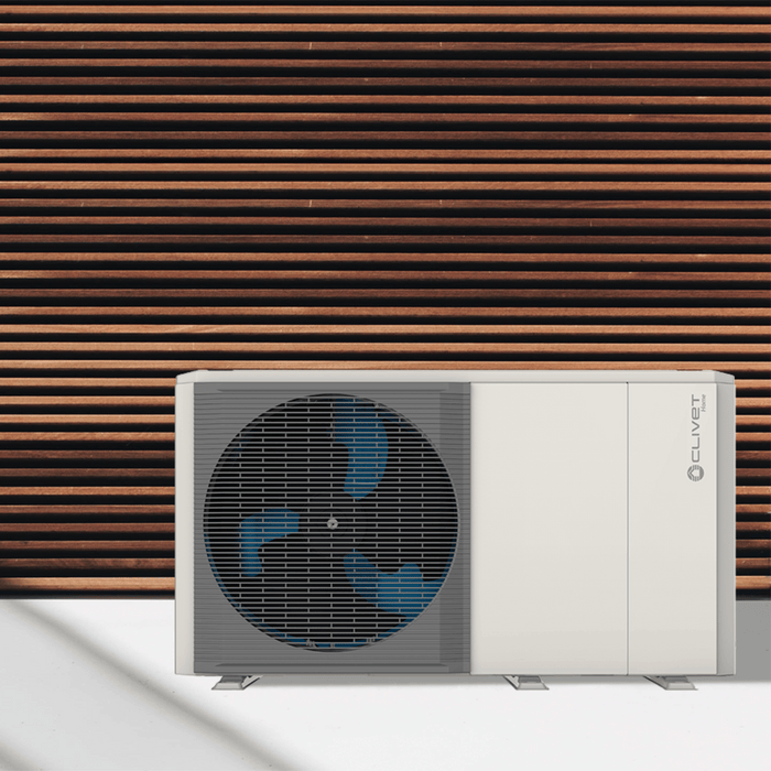 8.4 kW Clivet Edge EVO 2.0 EXC - WISAN-YME 1S Heat Pump Single-phase Inverter With Hydronic Module A++