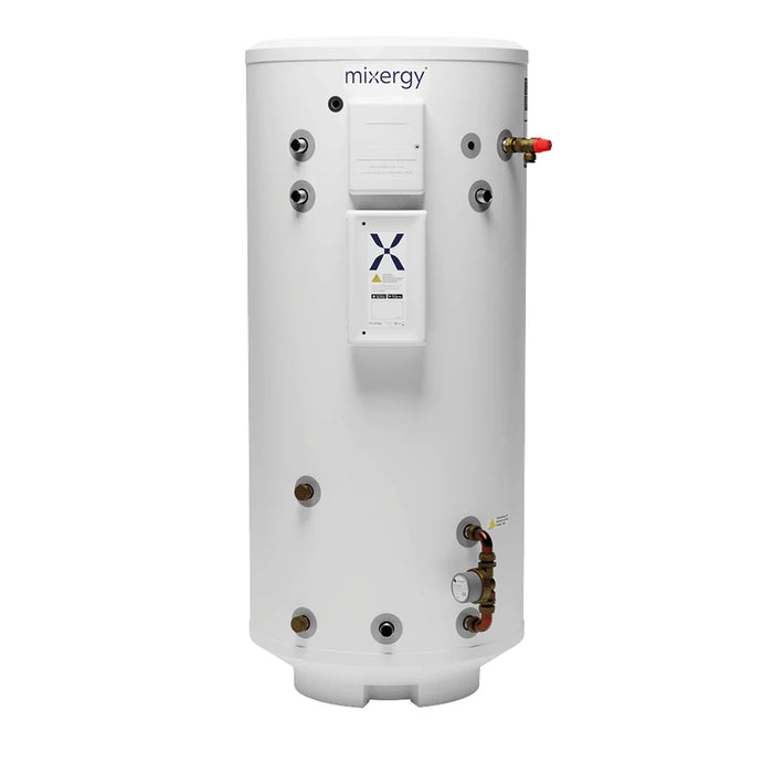 Mixergy 120Litre to 210Litre Indirect Unvented 470 mm Diameter -  Hot Water Cylinder