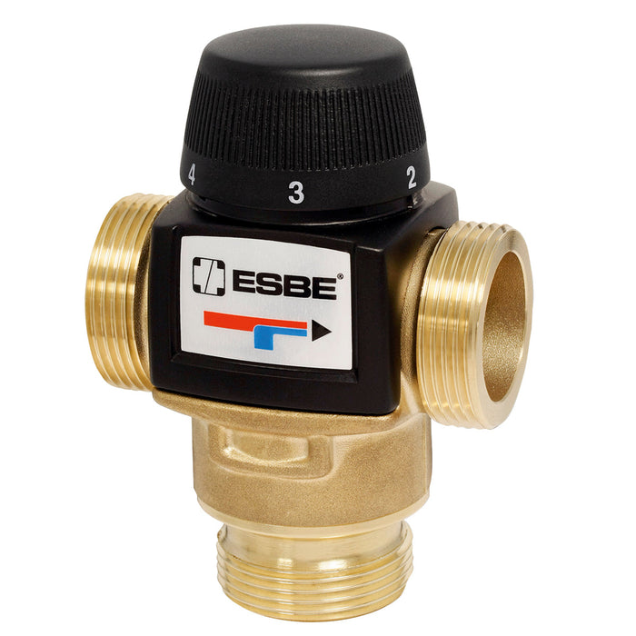 ESBE VTA572 30-70°C G1 External thread Thermostatic mixing valve