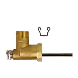 Viessmann Brass Elbow with Sensor Well - Cylinder sensor elbow pocket Vitocell 300-B 300L