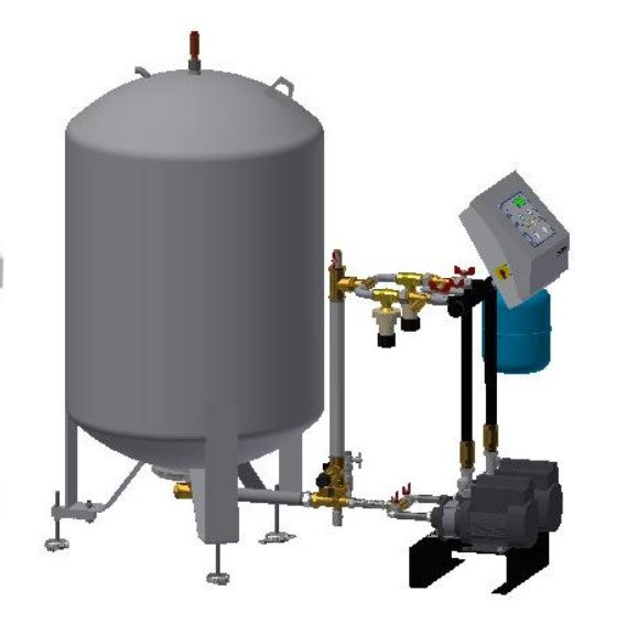 Cetetherm Pressosmart MP7N (2 vertical pumps, 2 pressure relief valves) With open tank -  Spare Parts