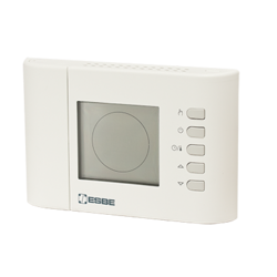 Digital Room thermostat ESBE TPW114 5-40°C H/C/OFF-N/D 230V - 18002200
