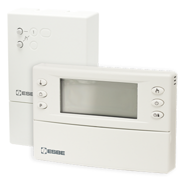 Digital Room thermostat ESBE TPW214 5-40°C H/C/OFF-N/D/OFF 230V 18003300