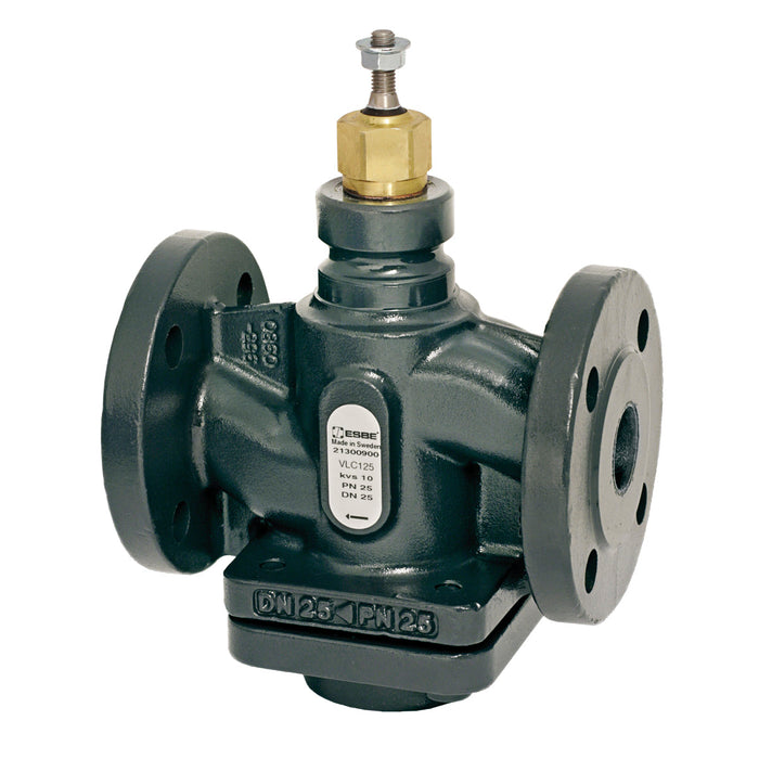 ESBE VLC225 VLC125, 2-way control valve, with pressure balanced plug