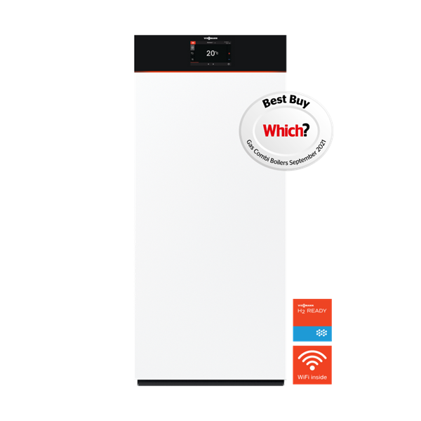 Viessmann Vitodens 222-F: 7" colour touch screen and outdoor sensor       (7956263) 32 kW - Z020319