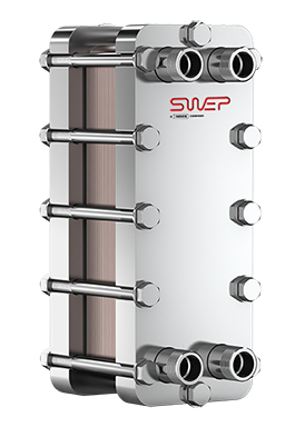 Swep B16DW U-Pressure Gasket Heat Exchanger