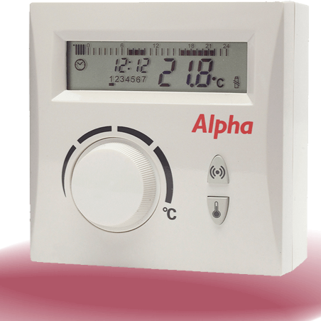 Alpha 7 Day Wireless Digital Easystat Thermostat 7.2000050