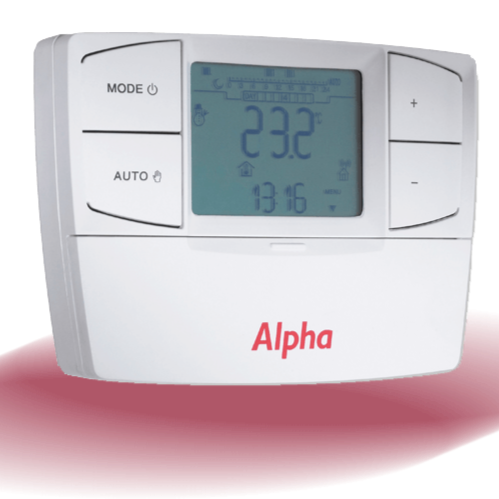 Alpha Climatic RF Wireless & Hard Wired Modulating Remote Control Ther ...