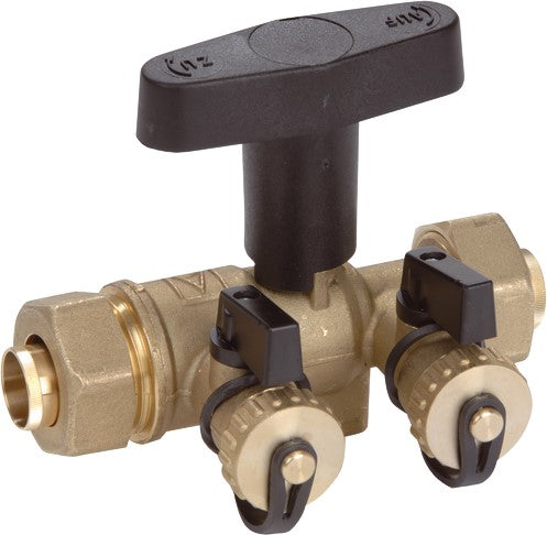 Viessmann Fill drain flush manifold 22 mm - 7316261