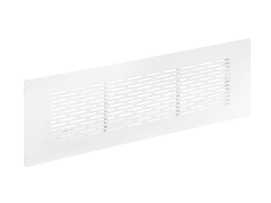 profi-air supply and extract grill steel  –  white 350x130mm