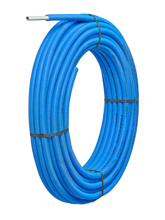 Alpex-duo XS 16mm x2mm with protective pipe Blue, Red  coils of 50m Multilayer composite pipe