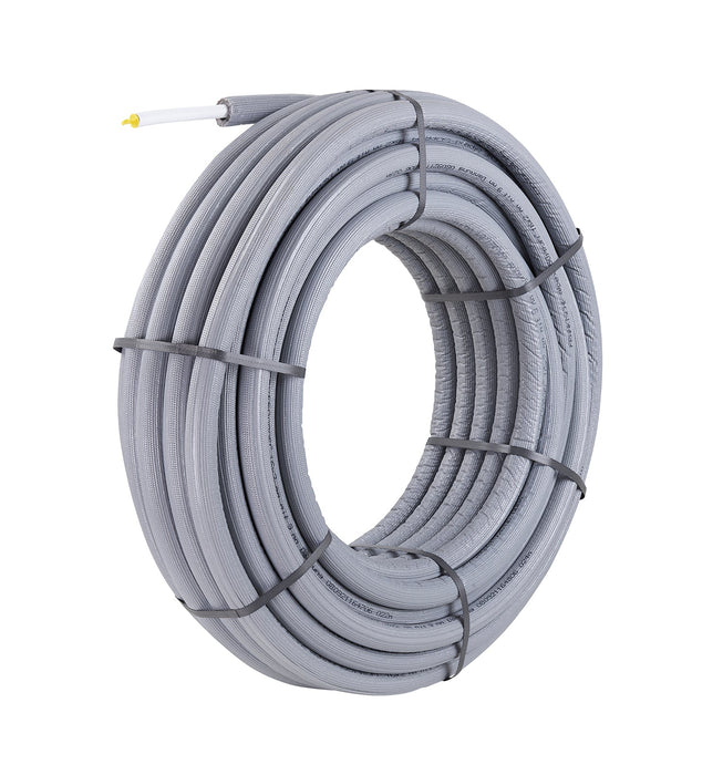 Alpex-duo XS 16mm x2mm with 6mm, 9mm,13mm insulation coils of 50m Multilayer composite pipe