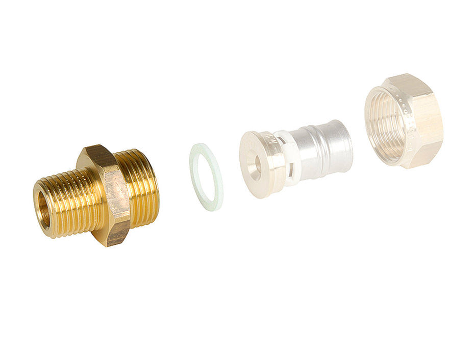 Alpex flat - sealing compression coupling for adaptor 2"R
