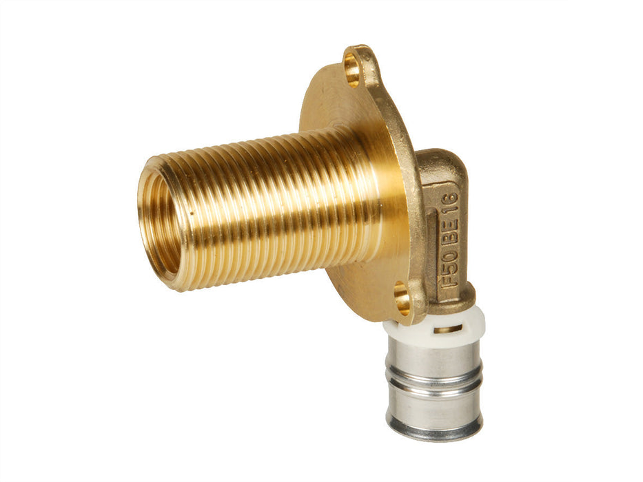 Alpex F50 PROFI elbow for flush cistern 16mm -½   Female Thread FT  - ¾   Male Thread MT