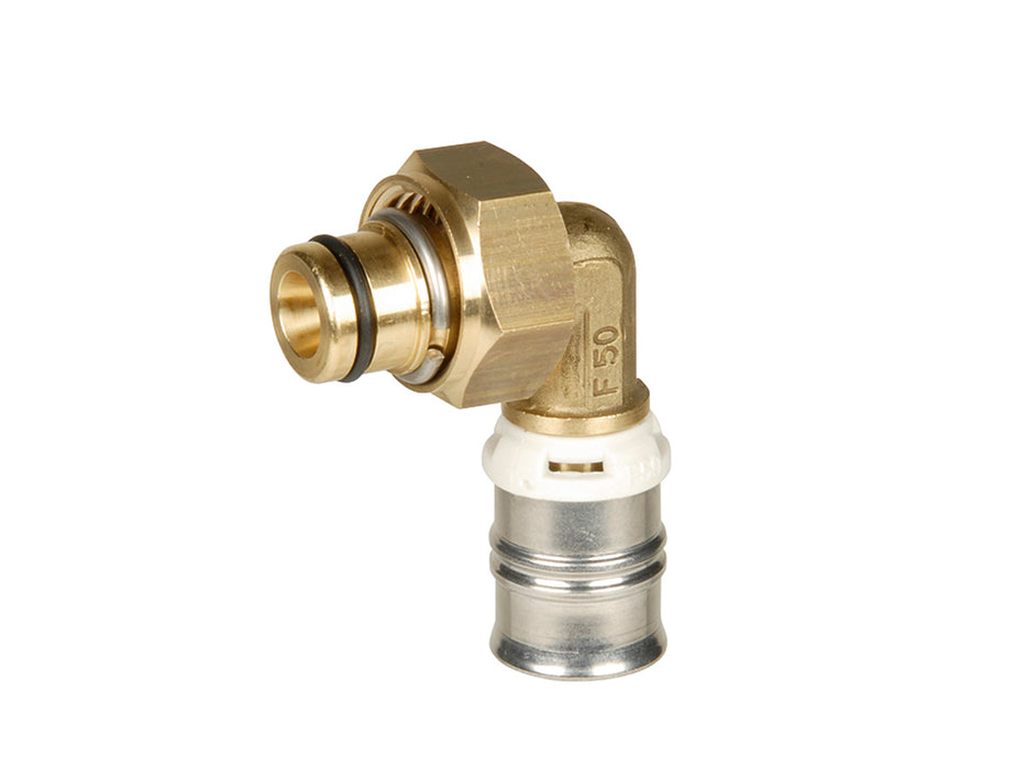 Alpex F50 PROFI adaptor elbow for MeplaFix cistern 16mm -½