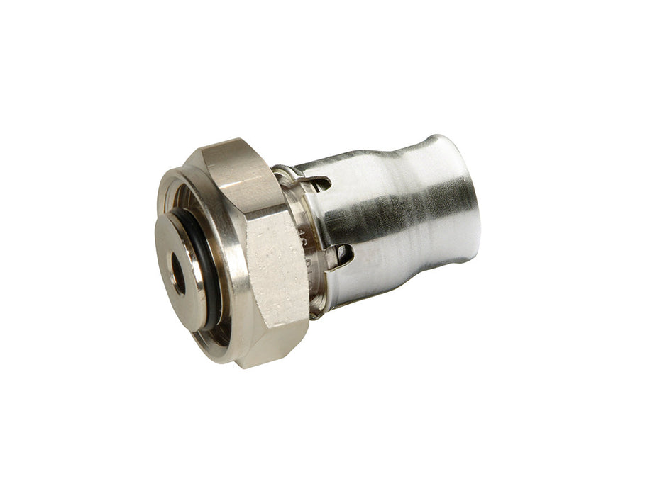 Alpex-plus Push-fit connector, eurocone 16mm - ¾"   Female Thread FT