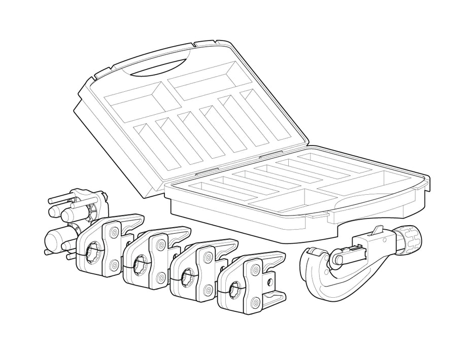 Alpex tool box (set) 16 - 32mm