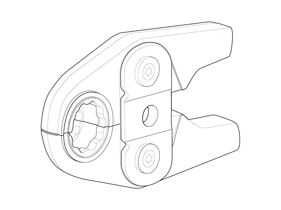 REMS mini Crimp Hydraulic Press Jaw F-Contour 16mm, 20mm, 26mm, 32mm, 40mm