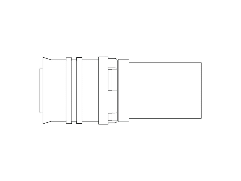 Alpex F50 PROFI press adaptor to metal 15mm, 16mm, 20mm, 26mm, 32mm