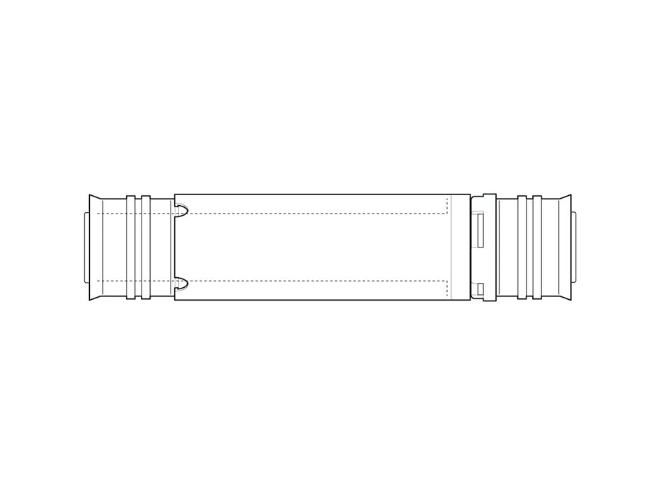 Alpex F50 PROFI Repair coupling 16mm, 20mm, 26mm, 32mm