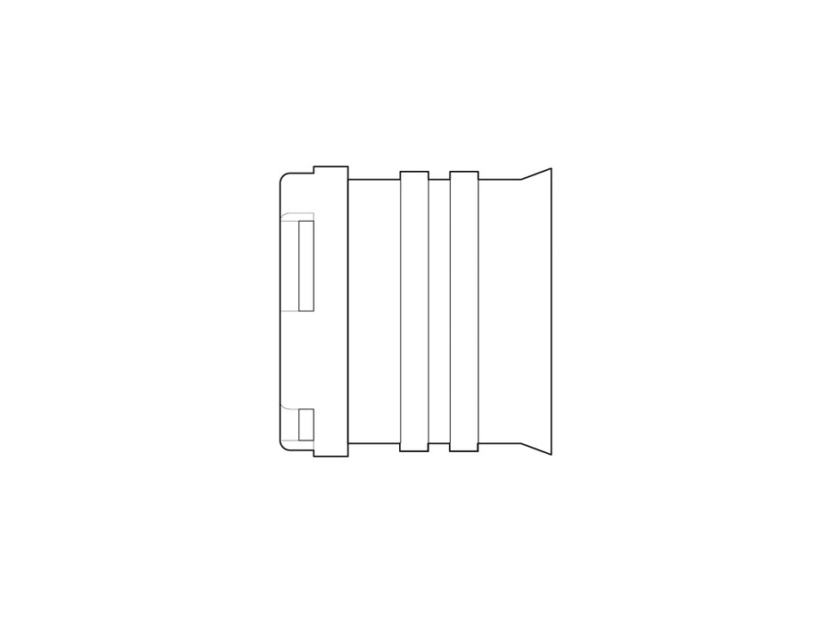 Alpex F50 spare compression sleeve 20mm